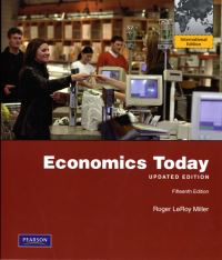 Book Cover for Economics Today by Roger LeRoy Miller