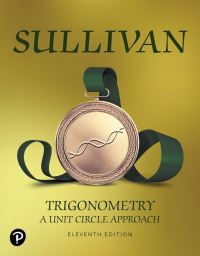 Book Cover for Trigonometry by Michael Sullivan