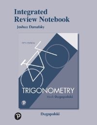 Book Cover for Integrated Review Notebook for Trigonometry by Mark Dugopolski