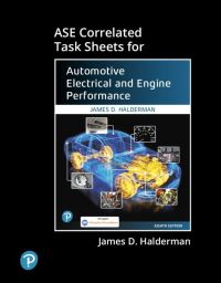 Book Cover for ASE Correlated Task Sheets for Automotive Electrical and Engine Performance by James D Halderman