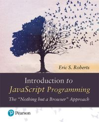 Book Cover for Introduction to JavaScript Programming by Eric Roberts