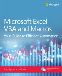 Book Cover for Microsoft Excel VBA and Macros by Tracy Syrstad, Bill Jelen