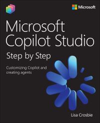 Book Cover for Microsoft Copilot Studio Step by Step by Lisa Crosbie