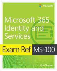 Book Cover for Exam Ref MS-100 by Orin Thomas