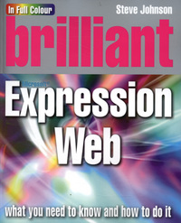 Book Cover for Brilliant Microsoft Expression Web by Steve Johnson