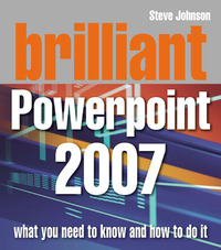 Book Cover for Brilliant Microsoft PowerPoint 2007 by Steve Johnson