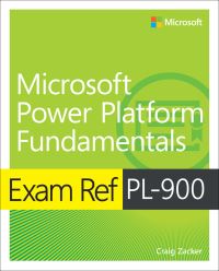 Book Cover for Exam Ref PL-900 by Craig Zacker
