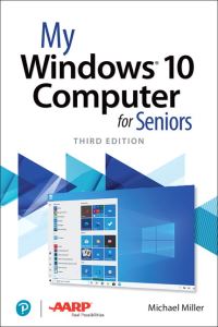 Book Cover for My Windows 10 Computer for Seniors by Michael Miller