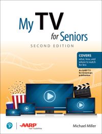 Book Cover for My TV for Seniors by Michael Miller