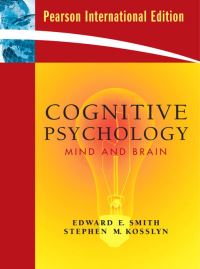Book Cover for Cognitive Psychology by Edward E Smith, Stephen Michael Kosslyn