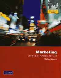 Book Cover for Marketing by Michael Levens