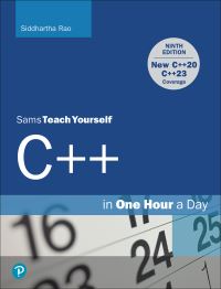 Book Cover for Sams Teach Yourself C++ in One Hour a Day by Siddhartha Rao