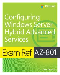 Book Cover for Configuring Windows Server Hybrid Advanced Services by Orin Thomas