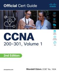 Book Cover for CCNA 200-301. Volume 1 by Wendell Odom