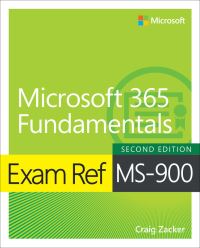 Book Cover for Exam Ref MS-900 Microsoft 365 Fundamentals by Craig Zacker