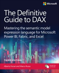 Book Cover for The Definitive Guide to DAX by Alberto Ferrari, Marco Russo