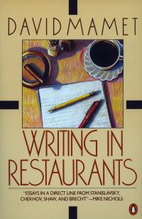 Book Cover for Writing in Restaurants by David Mamet