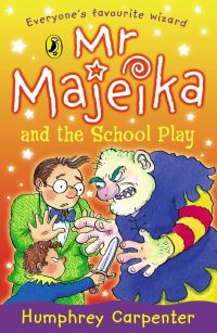 Book Cover for Mr Majeika and the School Play by Humphrey Carpenter, Frank Rodgers