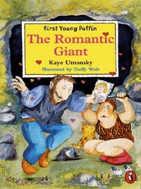 Book Cover for The Romantic Giant by Kaye Umansky, Doffy Weir