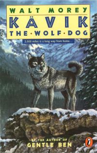 Book Cover for Kavik the Wolf Dog by Walt Morey