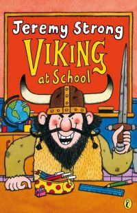 Book Cover for Viking at School by Jeremy Strong, John Levers