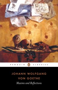 Book Cover for Maxims and Reflections by Johann Wolfgang von Goethe, Elisabeth Stopp, Peter Hutchinson
