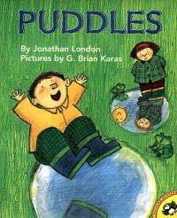 Book Cover for Puddles by Jonathan London