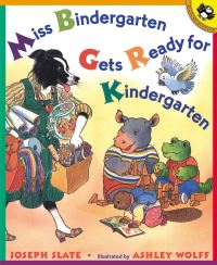 Book Cover for Miss Bindergarten Gets Ready for Kindergarten by Joseph Slate