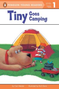 Book Cover for Tiny Goes Camping. Penguin Young Readers, L1 by Cari Meister