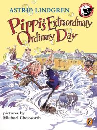 Book Cover for Pippi's Extraordinary Ordinary Day by Astrid Lindgren
