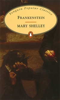 Book Cover for Frankenstein by Mary Shelley