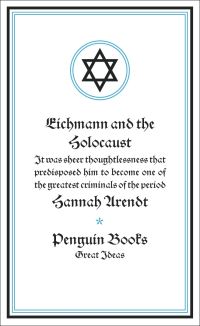 Book Cover for Eichmann and the Holocaust by Hannah Arendt