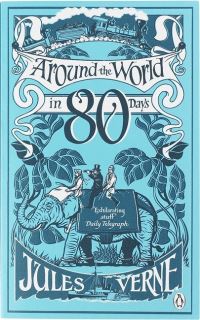 Book Cover for Around the World in Eighty Days by Jules Verne