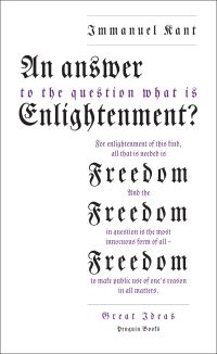 Book Cover for An Answer to the Question, What Is Enlightenment? by Immanuel Kant
