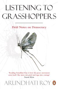 Book Cover for Listening to Grasshoppers by Arundhati Roy