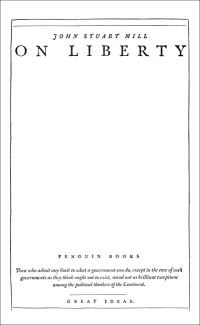 Book Cover for On Liberty by John Stuart Mill