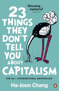 Book Cover for 23 Things They Don't Tell You About Capitalism by HaJoon Chang