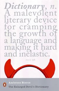 Book Cover for The Enlarged Devil's Dictionary by Ambrose Bierce, Ernest Jerome Hopkins