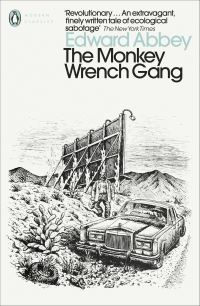 Book Cover for The Monkey Wrench Gang by Edward Abbey