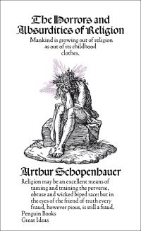 Book Cover for The Horrors and Absurdities of Religion by Arthur Schopenhauer, R J Hollingdale