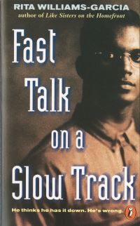 Book Cover for Fast Talk on a Slow Track by Rita WilliamsGarcia