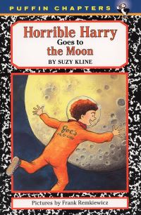 Book Cover for Horrible Harry Goes to the Moon by Suzy Kline