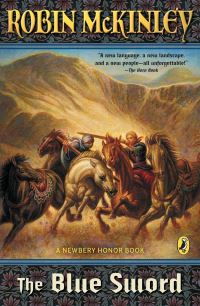 Book Cover for The Blue Sword by Robin McKinley
