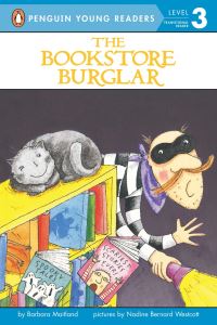 Book Cover for The Bookstore Burglar by Barbara Maitland