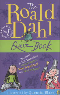 Book Cover for The Roald Dahl Quiz Book by Richard Maher, Sylvia Bond, Quentin Blake