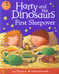 Book Cover for Harry and the Dinosaurs First Sleepover by Ian Whybrow, Adrian Reynolds