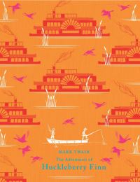 Book Cover for The Adventures of Huckleberry Finn by Mark Twain