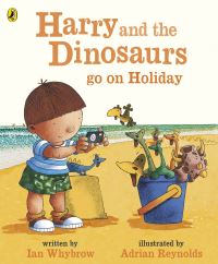 Book Cover for Harry and the Dinosaurs Go on Holiday by Ian Whybrow, Adrian Reynolds