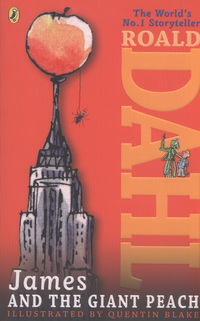Book Cover for James and the Giant Peach by Roald Dahl