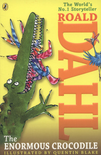 Book Cover for The Enormous Crocodile by Roald Dahl